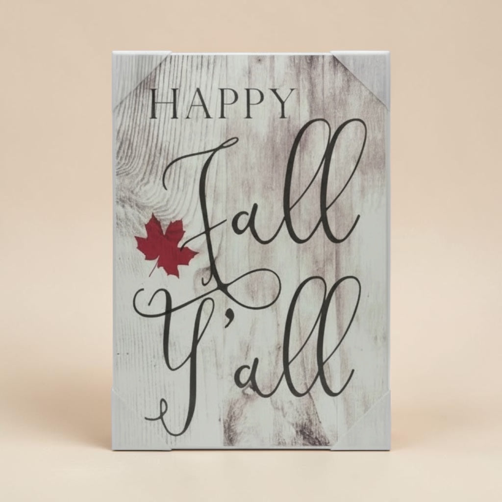 Happy Fall Y’All Wall Decor