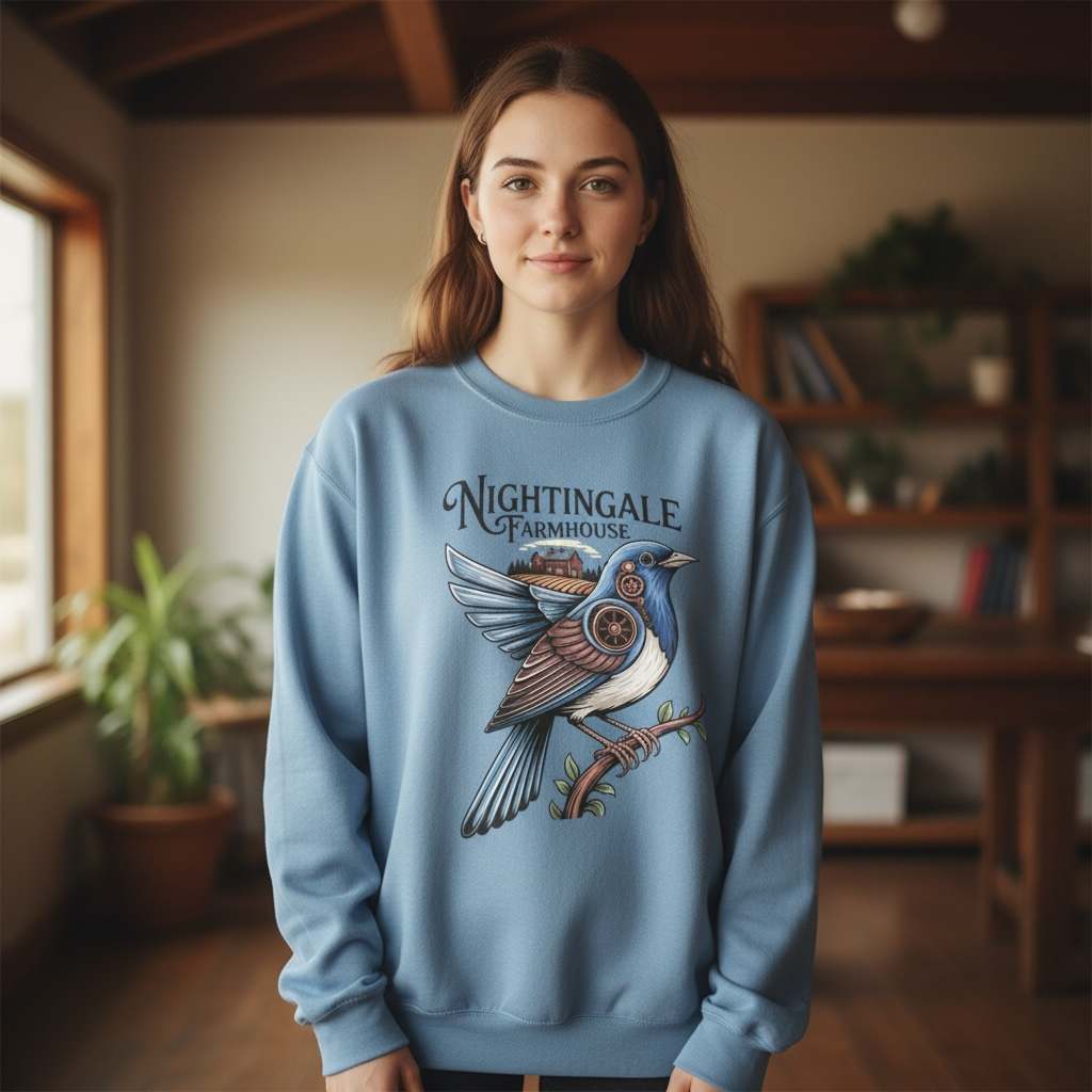 Nightingale Farmhouse Sweatshirt
