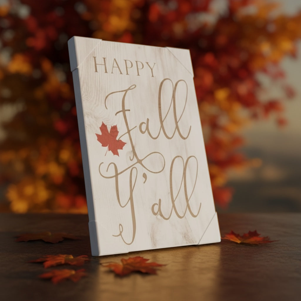 Happy Fall Y’All Wall Decor