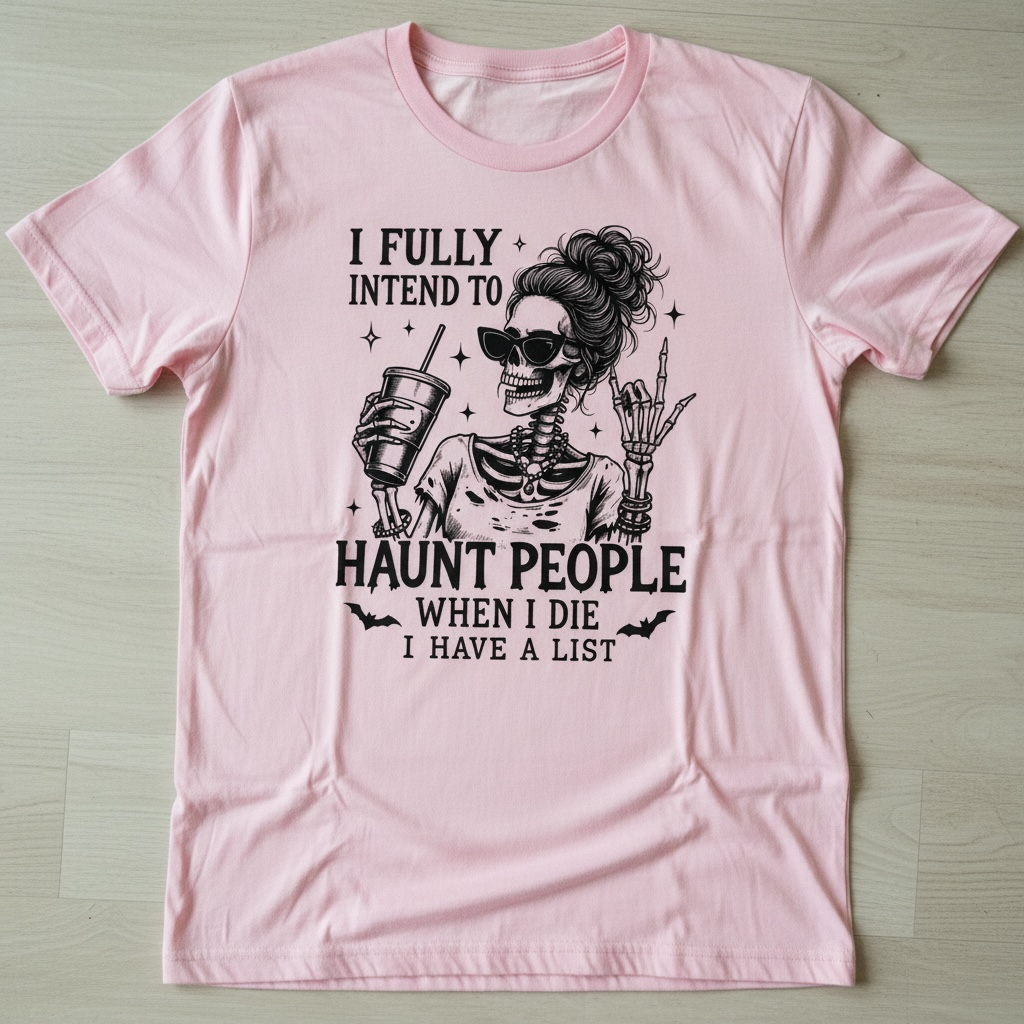 I Fully Intend To Haunt People Tee